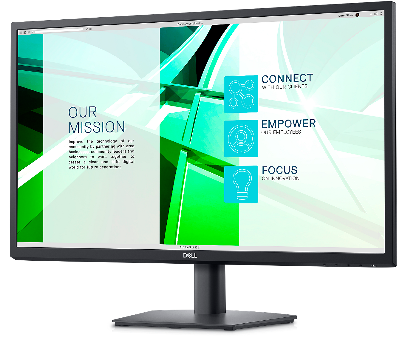 Dell E2723HN 27" Full HD 1920 x 1080 60 Hz DSub, HDMI IPS Monitor